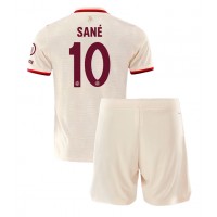 Maglie da calcio Bayern Munich Leroy Sane #10 Terza Maglia Bambino 2024-25 Manica Corta (+ Pantaloni corti)